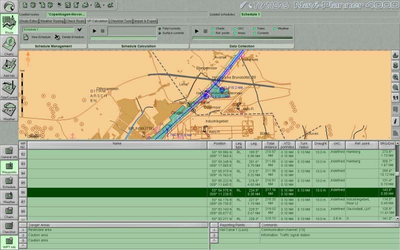 out reports (Monitor Route and Schedule in ECDIS; Internal reports of