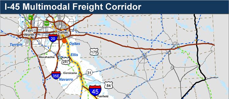 WHY IS THE I-45 FREIGHT CORRIDOR IMPORTANT? Texans understand that a vibrant economy and quality standard of living is highly dependent upon efficient and effective transportation systems.