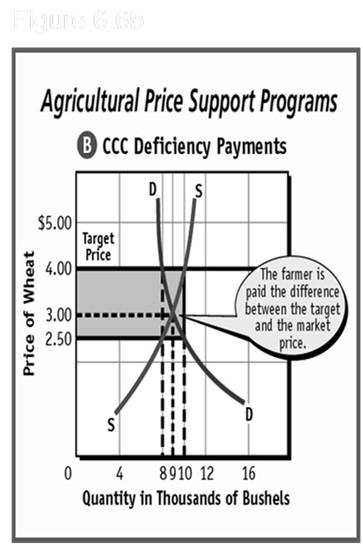 Agricultural Price Supports (cont.) In 1996, Congress passed FAIR Federal Agricultural Improvement and Reform Act. Cash payments replaced price supports and deficiency payments.