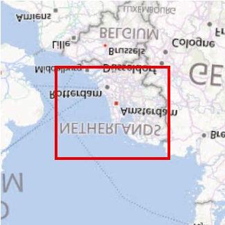 Selection relocation area's: overview North Sea Overview I Legend General Modified 20 m depth contour 12 mile zone Netherlands Preferred relocation area Present relocation area Relocation area Kf