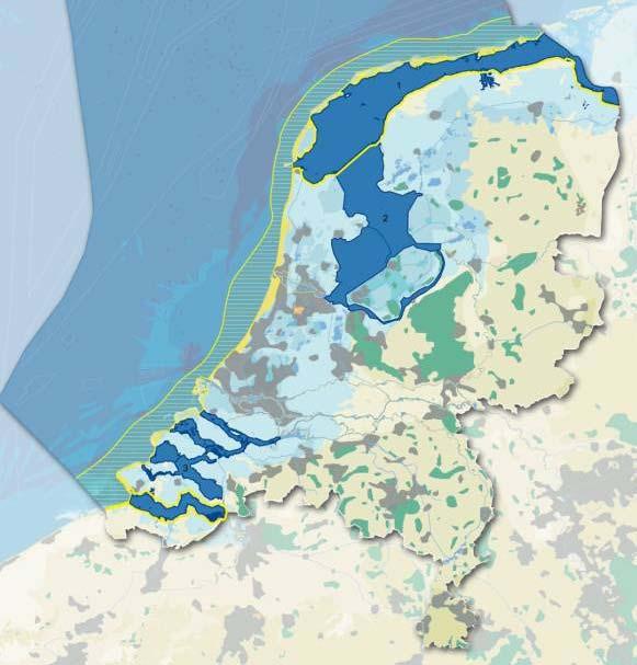 The coastal foundation defined as the area between dunes and the modified 20 m depth contour The text above is a summery from an article about coastal erosion management in the Netherlands in Ocean &