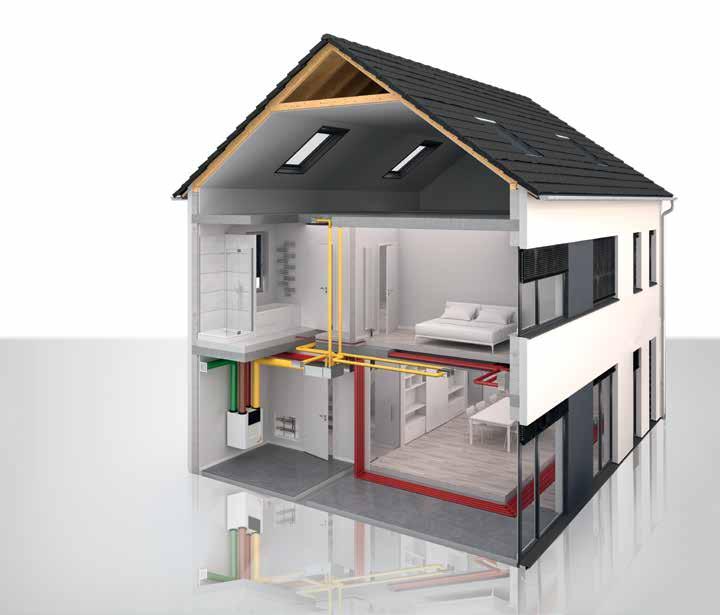 PERFECT INTEGRATION Enjoy more planning freedom thanks to a perfect overall system Zehnder gives planners maximum freedom.