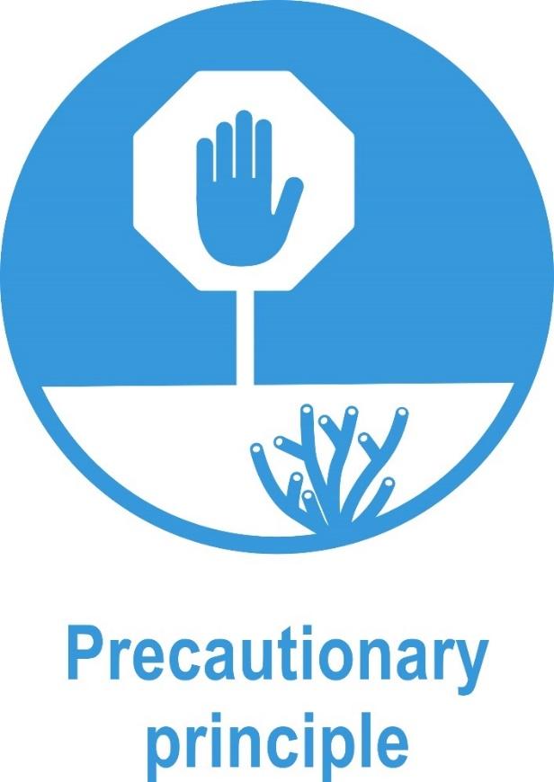 Operationalizing the Principles An overarching obligation to apply the precautionary principle. The precautionary principle being integrated and incorporated in relevant provisions.