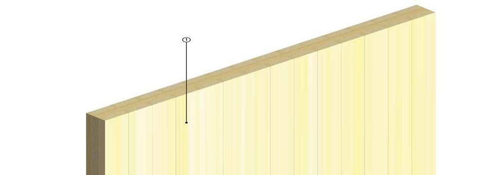 Resilient supports and rails (100 mm) 8 Sound insulation material (100 mm) 9 Gypsum board 13 mm 10 Gypsum board 13 mm