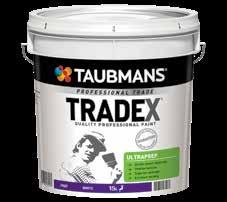 TRADEX ULTRAPREP Taubmans Tradex UltraPrep is an all-purpose, high density water based primer and undercoat.