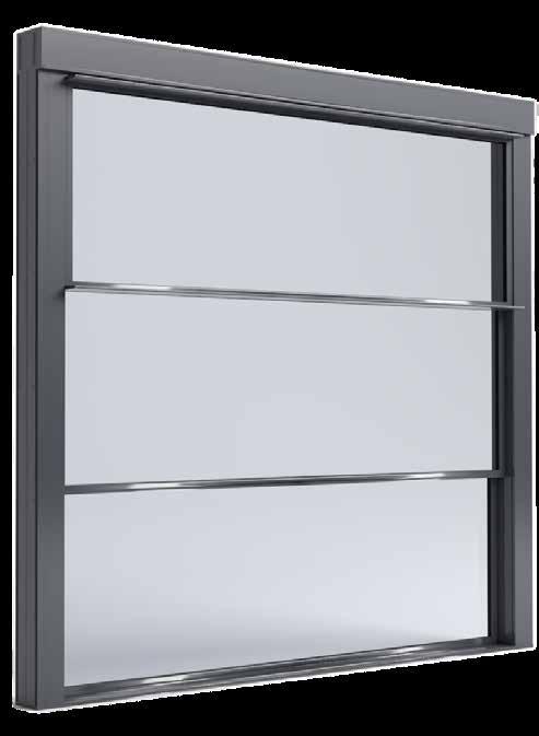 spacer 4.5mm spacer 4.5mm spacer 4.5mm Panora-View Grand (GUG) Window & Door Ideal for projects were termal insulation is of importance and required dimensions are large.