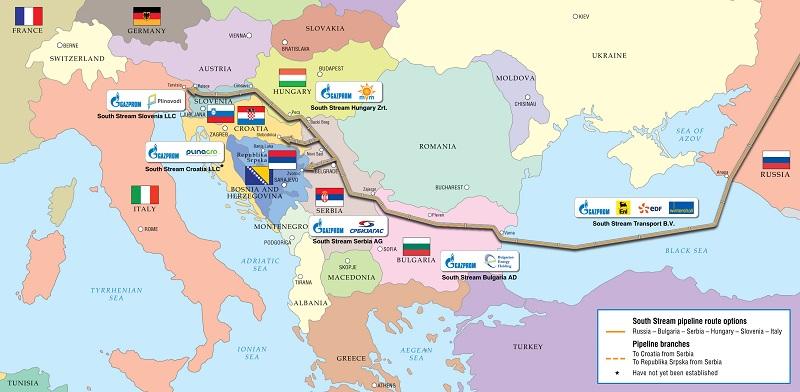 New project outlook: South Stream South Stream will re-route gas flows from Russia via Black Sea, instead of transiting via Ukraine South Stream consortium has finalised permits and FIDs with transit