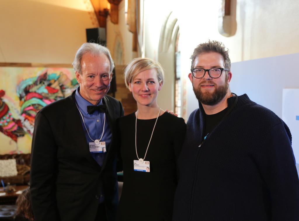 We were fortunate to have two leading sustainability minds with us at the Tradeshift Sanctuary in Davos earlier this year - Ida Auken (former Minister of Environment, Denmark) and William (Bill)