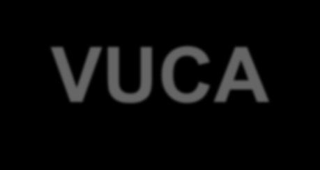VUCA Volatility refers to the dynamics of change: its accelerating rate, intensity and speed as well as its unexpected catalysts.