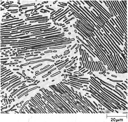 FIGURE 5-2 Figure 2: Two phase microstructure of pearlite found in steel with 0.8 wt % C.
