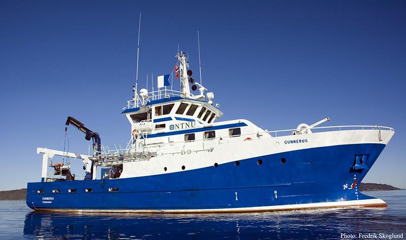 R/V Gunnerus Length overall: 31.25 m Breadth extreme: 9.