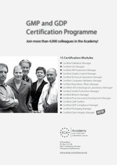 By attending selected seminars, the participant can acquire an additional certificate.
