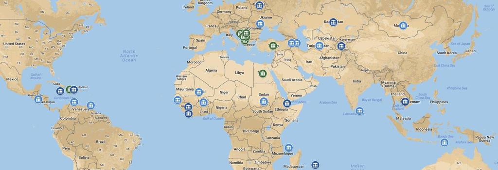 MAPS missions (2016-2018) 2016 MAPS Missions Sudan (11-15 Dec) Tajikistan (5-9 Dec) Djibouti (27 Nov - 1 Dec) Guinea (21-25 Nov) Kazakhstan (21-25 Nov) Mauritius (14-18 Nov) Jamaica (24-28 Oct )