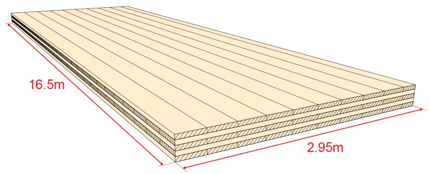 a feature of the building finishes. Fig. 1 Cross Laminated Timber Fig.