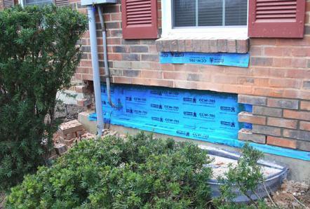 Brick Flashing Installation/Replacement Brick walls leak by nature, and thru-the-wall flashing will catch the water and divert it