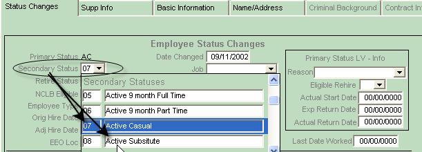 MN Payroll Setup MN Setup Validation Codes STAR_SCHOOL Update Employee Information. Use the MN Employee Info window to make changes to employee information.