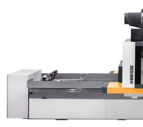 COMPACT AND ERGONOMIC An extremely compact machining centre