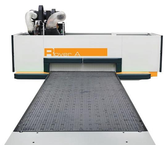 MAXIMUM PANEL SECURITY THANKS TO AN ADVANCED DISTRIBUTED VACUUM SYSTEM WITHIN THE WORK TABLE.