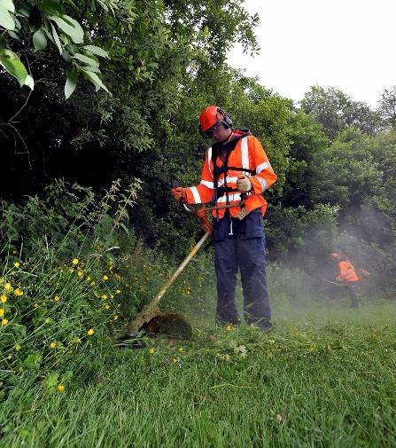 This can range from cutting back pathside vegetation, clearing or installing drains, to repair or