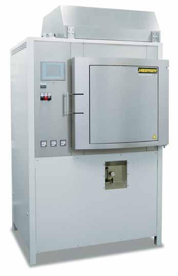 HT 160/17 with automatic gas supply system HT 128/17 S with lift door for opening in hot state Additional equipment Customized dimensions Uncontrolled or controlled cooling system with