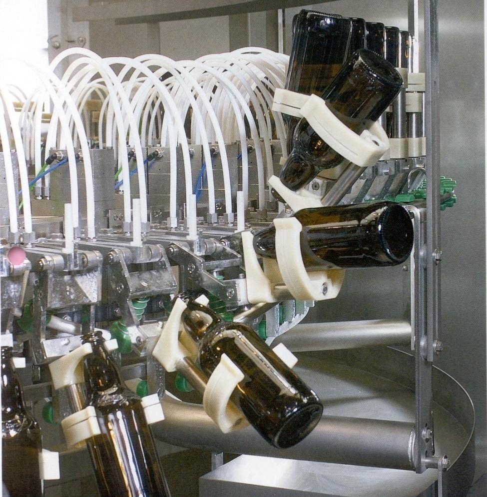 CRONIDUR 30 - APPLICATIONS Bottling plants Features water lubrication OR IR made of HNS ceramic balls resistant
