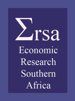 Climate, Technological Change and Economic Growth George Adu and Paul Alagidede ERSA working paper 572 January 2016 Economic Research Southern Africa (ERSA) is a research programme funded by the