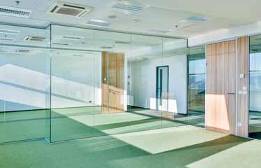 Partition walls can be completed