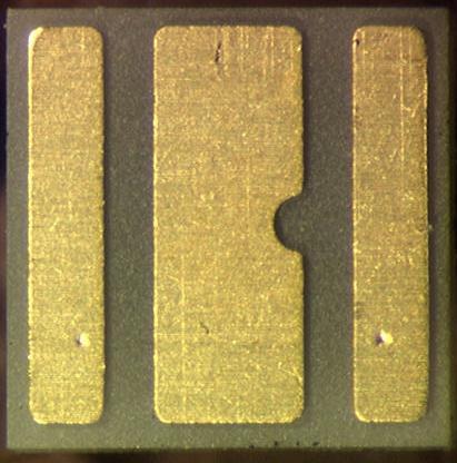 Package Characteristics The package is a specific 2-pins package, 3mm x 3mm x 2.