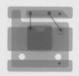 Package X-Ray LED Die Via Protection Diode There are only 2 vias connecting the top layers to the bottom