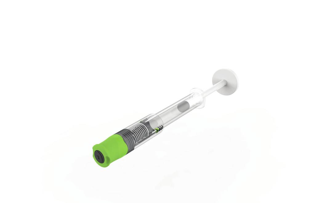 , needle gauge and length For the user HCP, caregiver or patient: Automatic (passive) needle