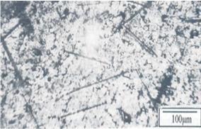 RESULTS AND DISCUSSIONS Microstructure Analysis The optical photomicrographs of the fabricated AMCs are shown in figure 2.