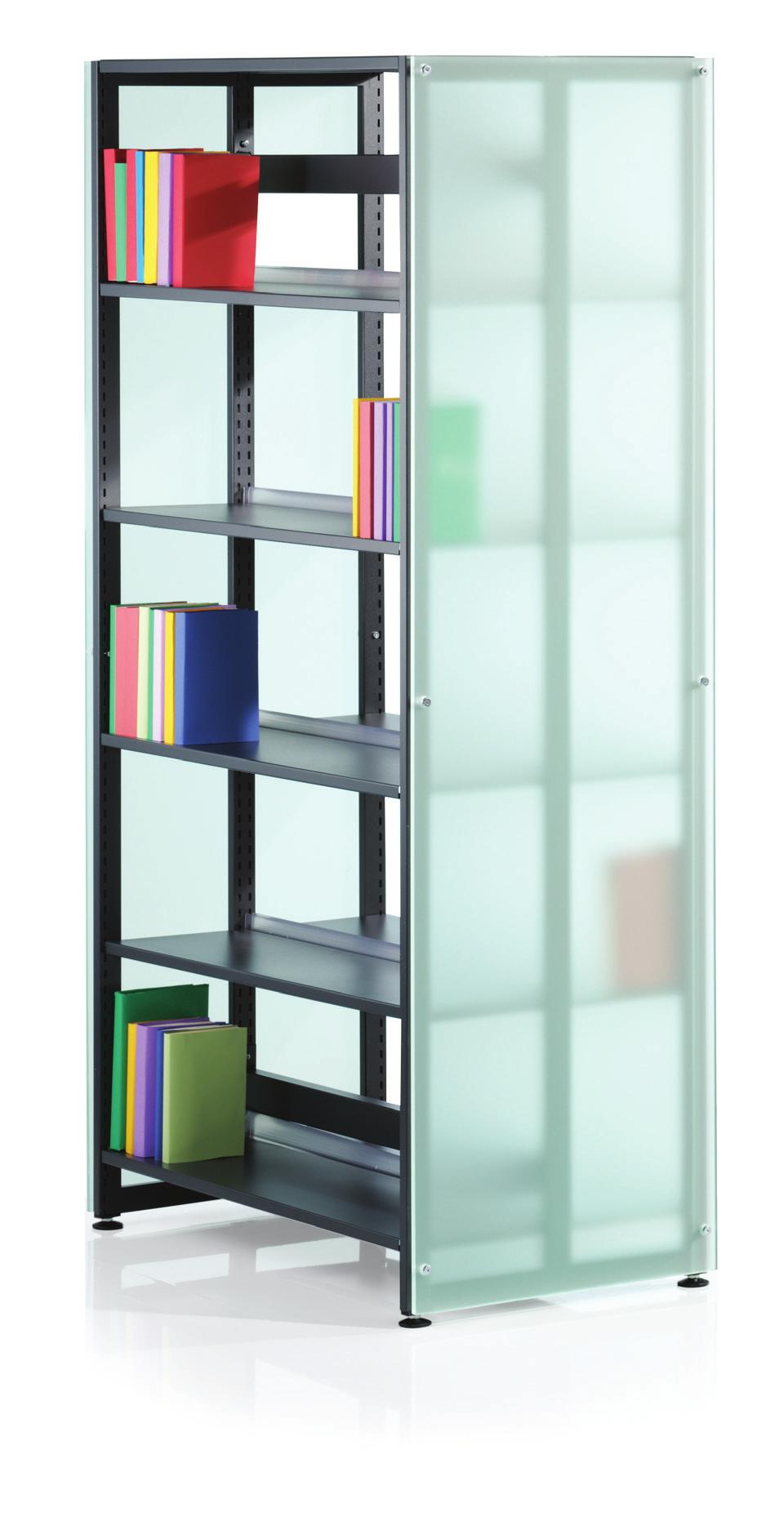 4 Practicality and aesthetics come together The four post design of Mode shelving doesn t just look good.