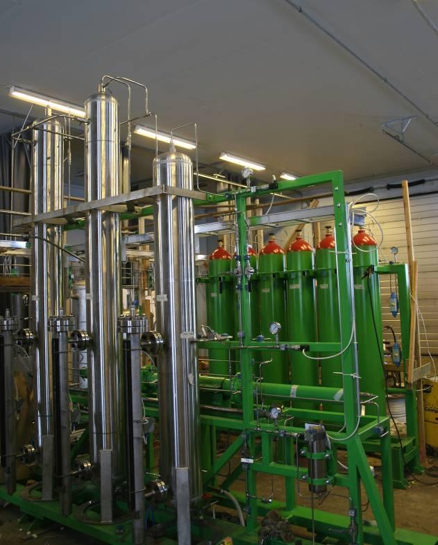 Biomethane as vehicle fuel outside the natural gas grid One of the world s first small-scale biogas upgrading systems was introduced in 2002 in Laukaa, Finland New refuelling