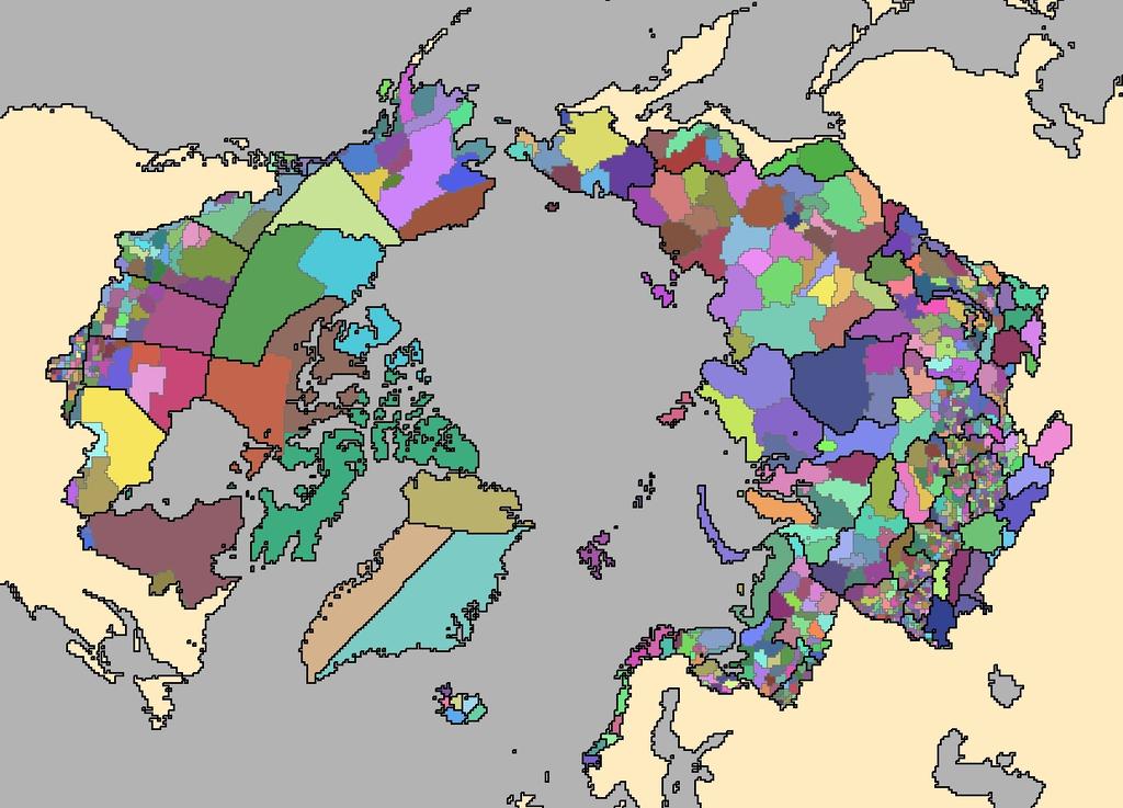 Pan-Arctic Political Subdivisions -