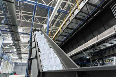 plastic scrap to off-grade material from petrochemical companies for special applications WASHING 2015 Recom