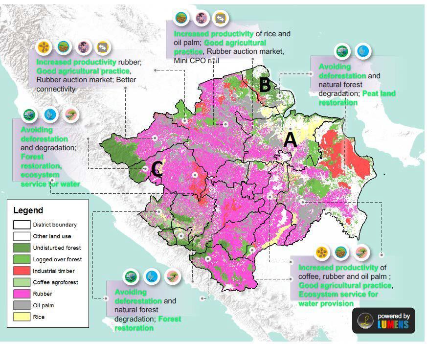 The target: Sustainable Integrated Landscapes Spatially explicit geographies where food and ecological systems are integrated, requiring implementation at scale of a suite of related strategies and