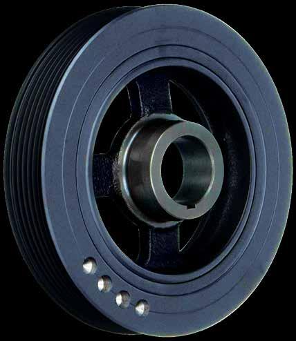for Cast Iron K Damper Pulley for Automotive Industry CNMG