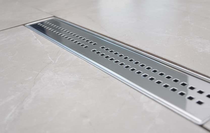Linear Sower Drain / Stainless Steel Case, Witout Insulation Skirt 304 quality stainless steel grate Water
