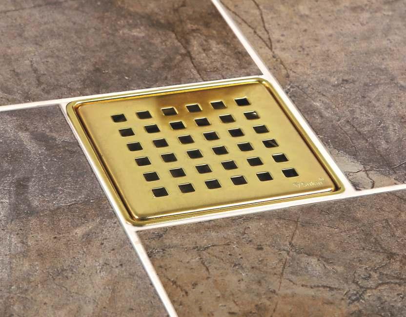 Side Standard Drains / Self sloped and clawed bottom body, anti-odor safety installation drains. Advantages - Stainless steel grate provides long product life.