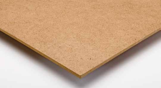 Sanded to give a very fine surface, Kronobuild Deep Router Grade MDF is ideal for use where a superior finish is required when routing deep into the core.