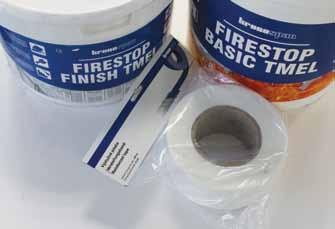 Fast Clean tape Tape is required to seal all exposed board edges and nail runs as laying progresses.