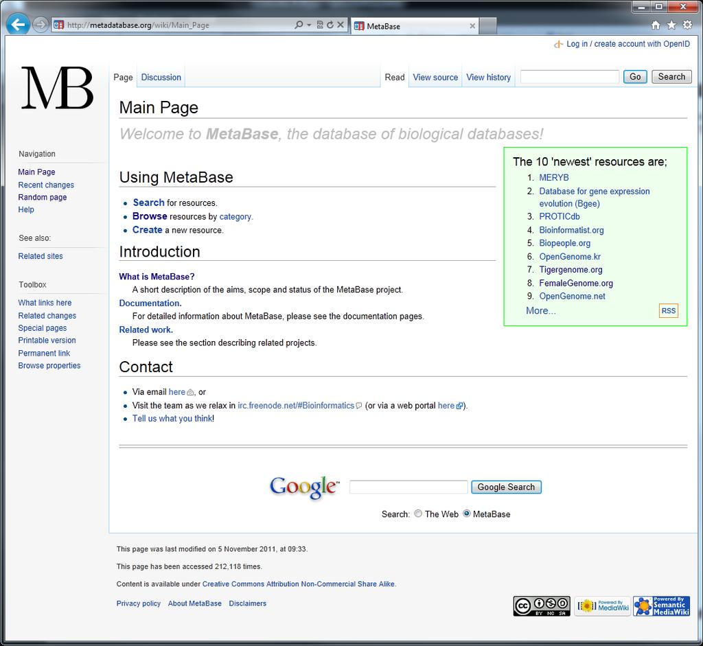 A lot of biological databases available on the web.