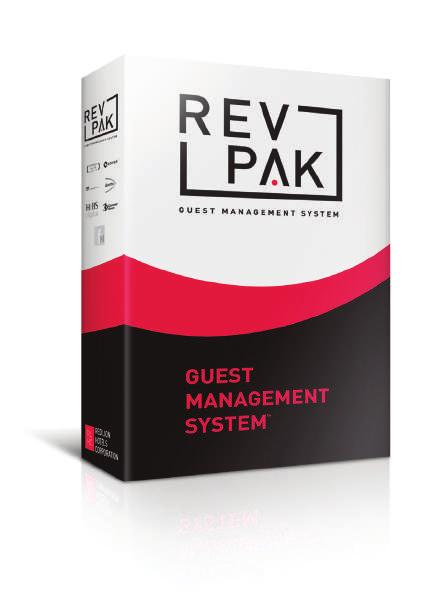 REVPAK IS AN ALL-IN-ONE SOLUTION RevPak is a handpicked suite of the industry s finest