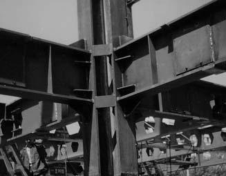An experimental test program for the specific steel-concrete composite joint, used at construction work of the administrative building, was developed at the Politehnica University of Timisoara.