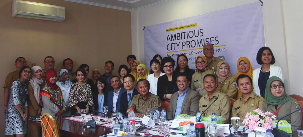 The Indonesia Cities and Regions Talanoa Dialogue took place in Jakarta on 5 March 2018 bringing together city representatives from Jakarta, Tangerang City and Bekasi City as well as
