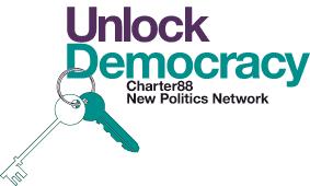 Policy Briefing Strong and Prosperous Communities White Paper by Alexandra Runswick Parliamentary and Policy Officer About Unlock Democracy Charter 88 and the New Politics Network have come together