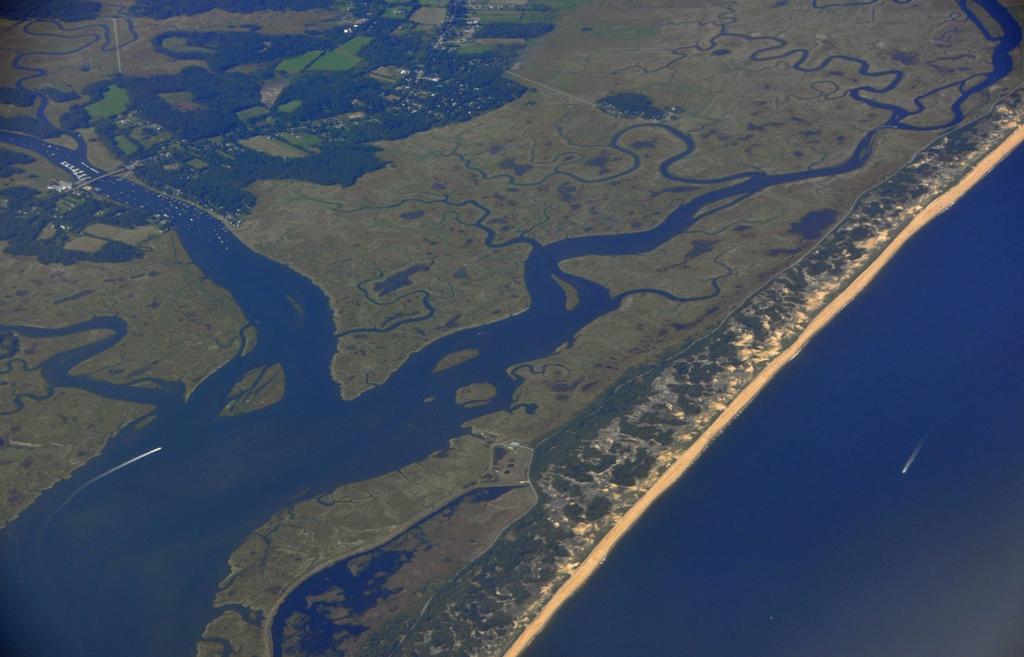 Coastal salt marsh and bays of New Jersey Most