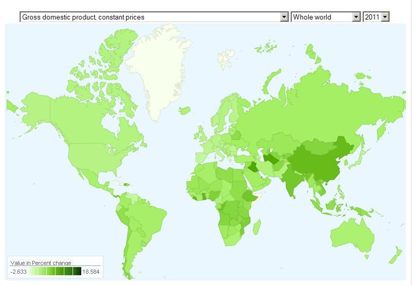 Estimated GDP growth 2011 in detail Source: