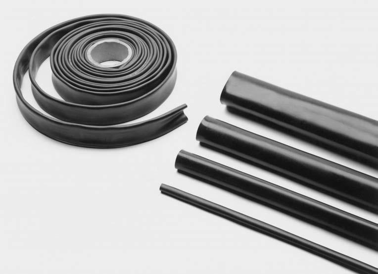 XFFR Halogen-Free, Flame-Retardant, Heat-Shrinkable Tubing Product Facts Emits minimal amounts of toxic or acid gasses during combustion Meets performance requirements of MIL-C-24640 and MIL-C-24643