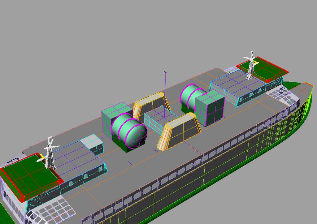 Figure 1-1 LNG Equipment on a LNG-Fueled Passenger Ferry